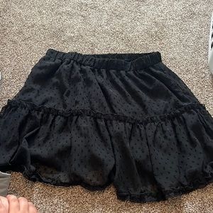 SHEIN skirt plus size black